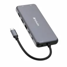 Verbatim - Verbatim 13in1 HUBB USB-C Multiport Adapter med Ethernet microSD 32154