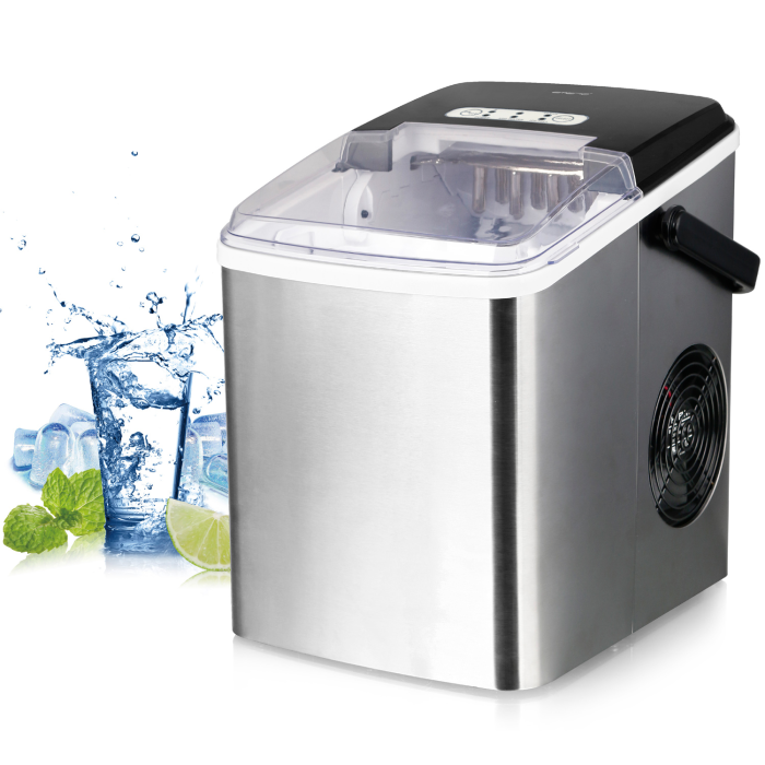 Emerio - EMERIO Ismaskin Rostfri 12kg/ 24H