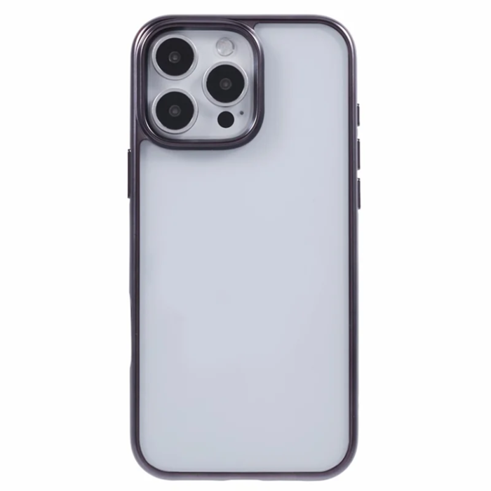 KIGC - KIGC iPhone 16 Pro Max Mobilskal Ice Silk - Grå