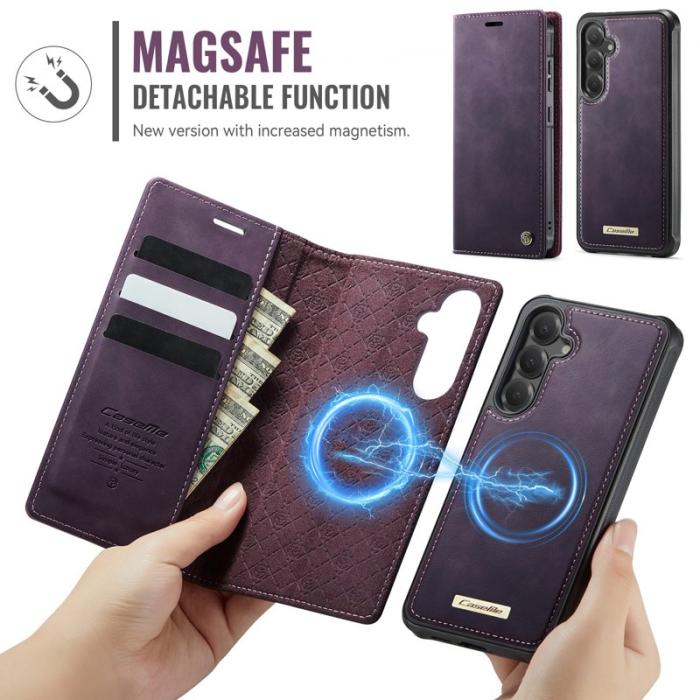 Caseme - CASEME C49 Fodral för Samsung Galaxy S23 FE MagSafe Lila