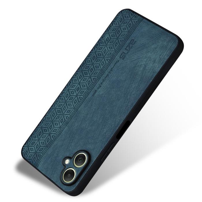 AZNS - AZNS Samsung Galaxy A06 4G Fodral KonstLäder - Grön
