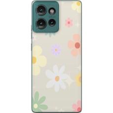 iSecrets - Mobilskal till Motorola Edge 50 med fejdande blommor