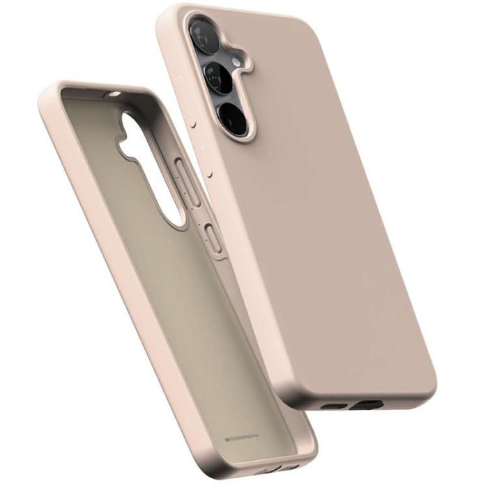Mercury - Mercury Galaxy S25 Mobilskal MagSafe Pure Silikon - Rosa Sand