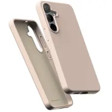 Mercury - Mercury Mobilskal till Galaxy S25 MagSafe Pure Silikon - Rosa Sand