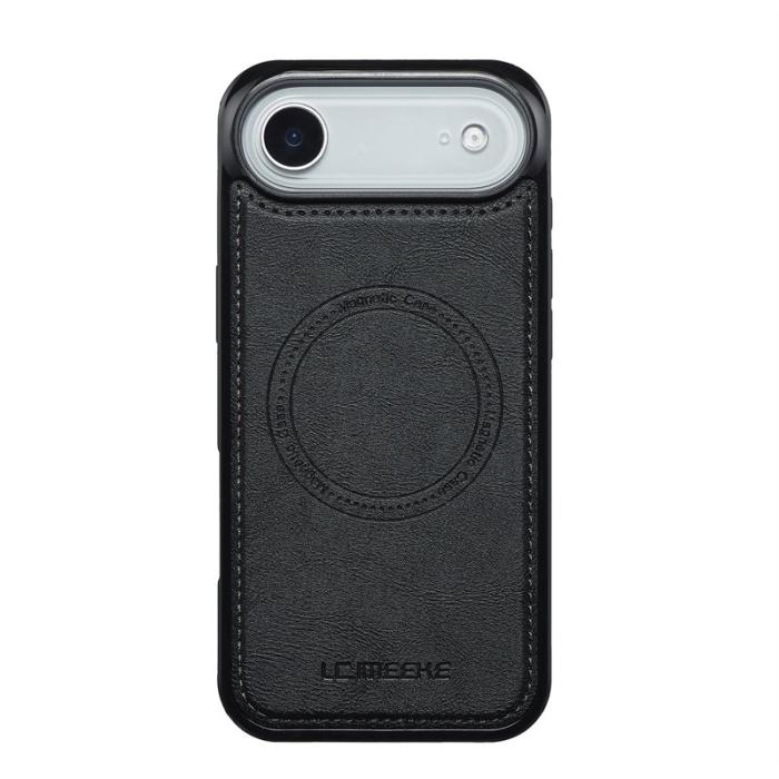 LC.imeeke - LC.IMEEKE L3 iPhone Air Fodral KonstLäder - Svart