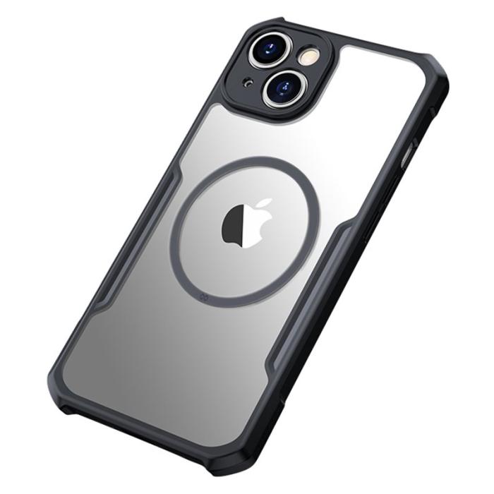 XUNDD - XUNDD Magnetic Fodral iPhone 14 Plus Skyddande TPU Akryl Svart