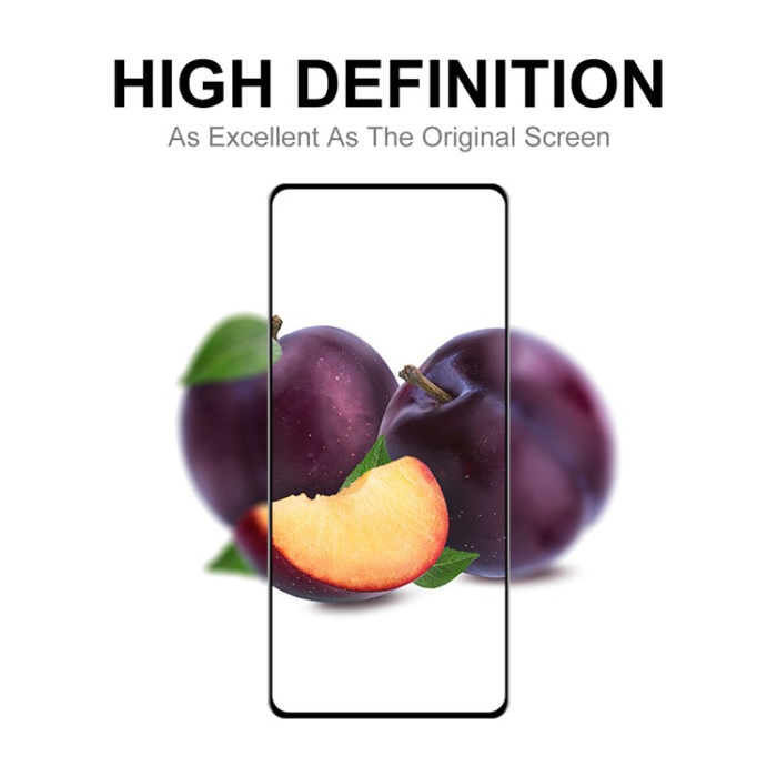 Boom of Sweden - [1-PACK] Galaxy A54 5G Härdat Glas Skärmskydd - Svart
