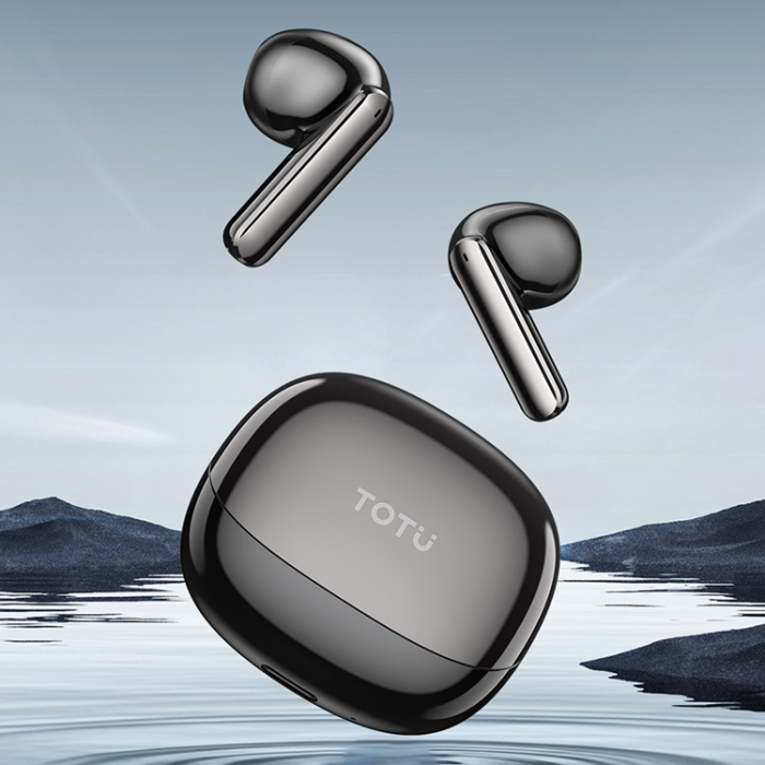 TOTU - TOTU TWS Trådlösa Bluetooth Hörlurar In-ear BE-9-TWS - Svart