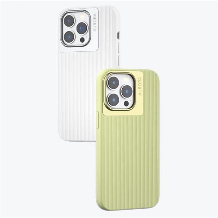 OEM - iPhone 14 Pro Max Mobilskal Aurora Stripes - Svart