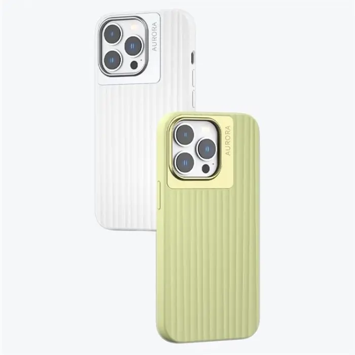 OEM - iPhone 14 Pro Max Mobilskal Aurora Stripes - Svart