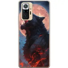 Gustaf - Mobilskal till Xiaomi Redmi Note 10 Pro med Ylande varg