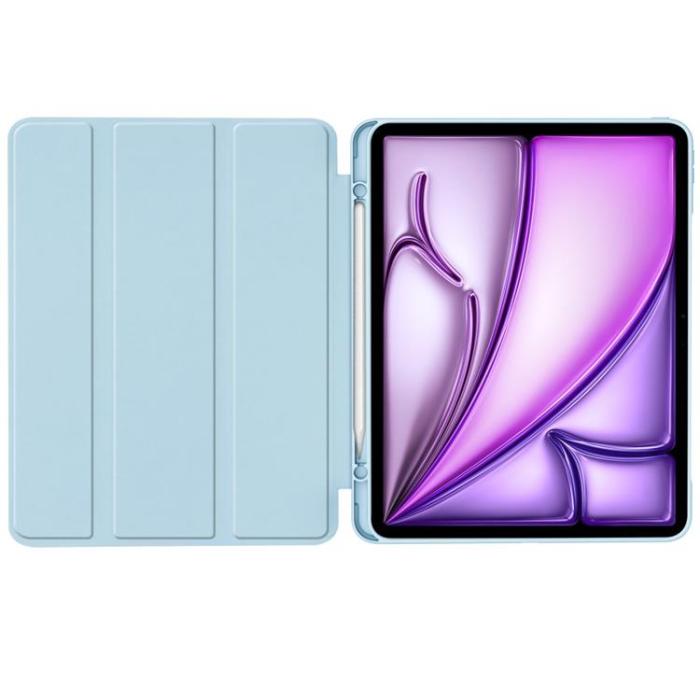 Tech-Protect - Tech-Protect iPad Air 13 (2024) Fodral med pennfack - Himmelsblå