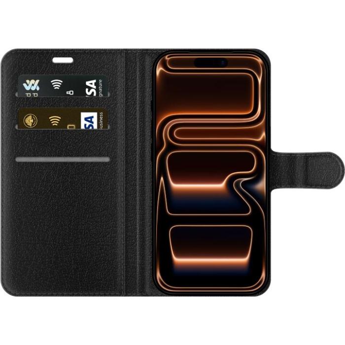 Gustaf - Plånboksfodral till Apple Apple iPhone 17 Pro Max med Midnight Stone