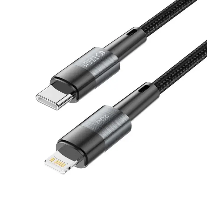 Tech-Protect - Tech-Protect USB-C till Lightning kabel Ultraboost 2m - Grå