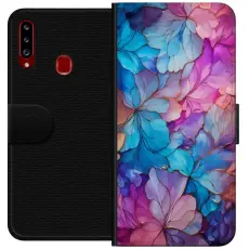 Gustaf - Pl&aring;nboksfodral till Samsung Galaxy A20s med Magiskt