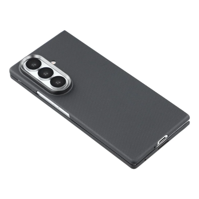 A-One Brand - Galaxy Z Fold 7 5G Mobilskal Magsafe Aramid Fiber - Grå