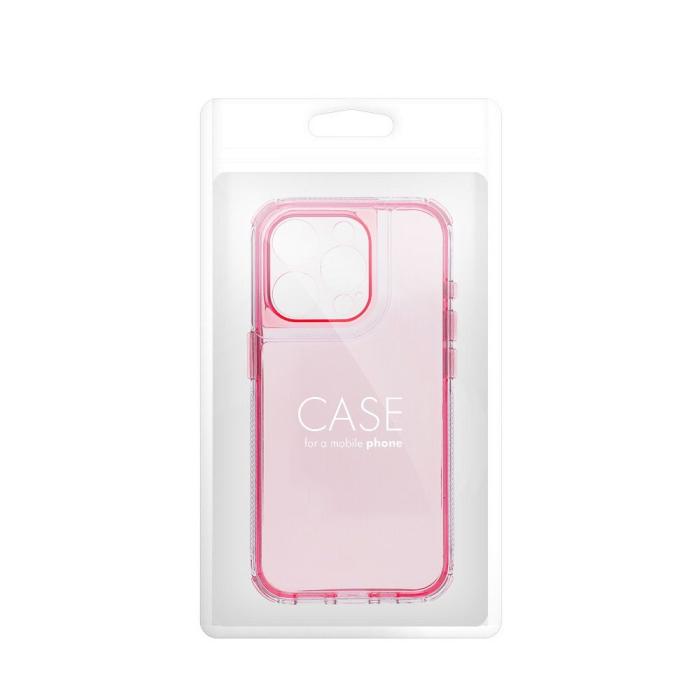A-One Brand - Mobilskal till iPhone 17 Pro Max Matrix Clear - Rosa