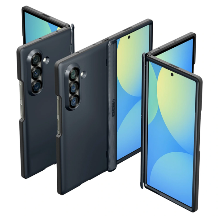 Spigen - Spigen Galaxy Z Fold 7 Mobilskal Magsafe Slim Armor Pro - Metal