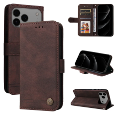 A-One Brand - iPhone 17 Pro Max Plånboksfodral Skin Touch med Rem