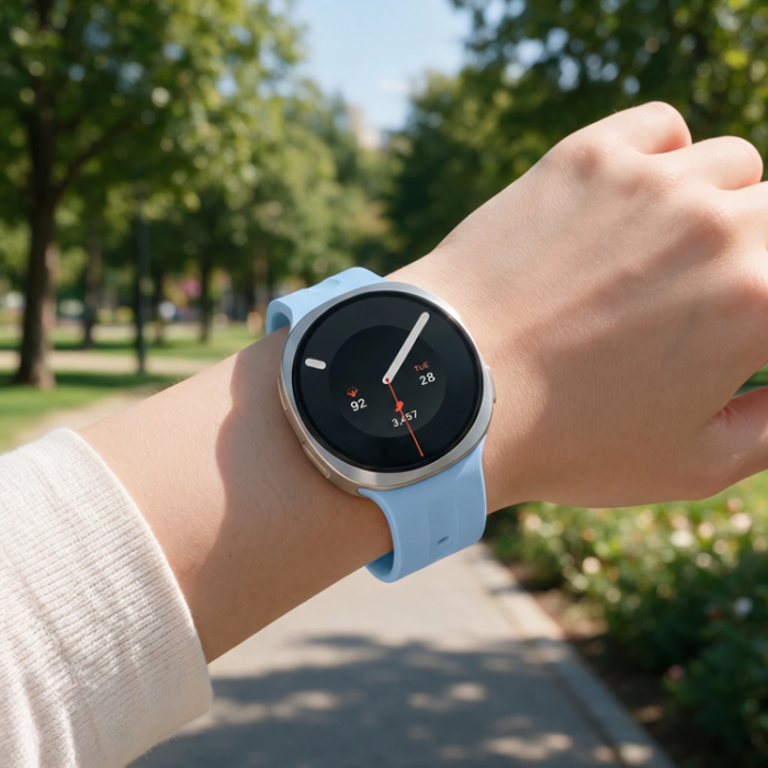 Tech-Protect - Tech-Protect Armband För Galaxy Watch 8/9/Classic Silikon Evo - Baby Blå