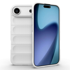 Amorus - AMORUS iPhone Air Mobilskal Shockproof TPU Rugged - Vit