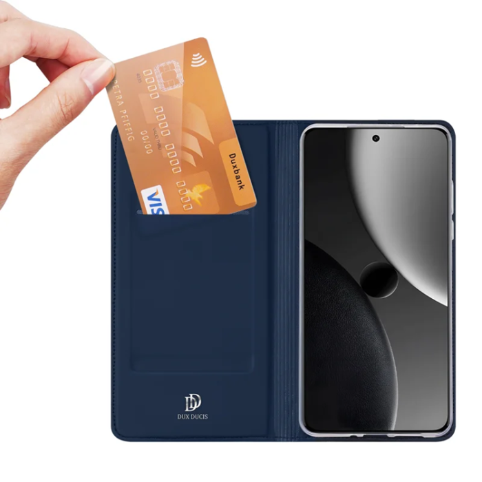 Dux Ducis - Dux Ducis Xiaomi 15 Ultra Plånboksfodral Skin Pro - Blå