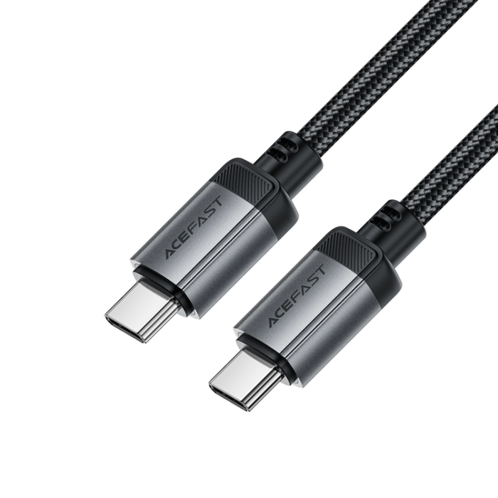 Acefast - Acefast USB-C - USB-C 3A Kabel 1.2m 480Mb/s - Svart