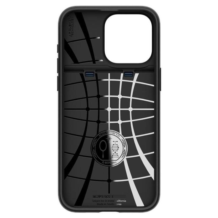 Spigen - Spigen iPhone 15 Pro Max Mobilskal Slim Armor CS - Blå