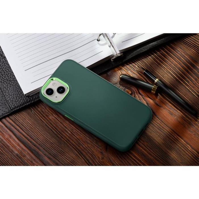 OEM - Xiaomi Redmi Note 13 Pro 5G Mobilskal Frame - Grön