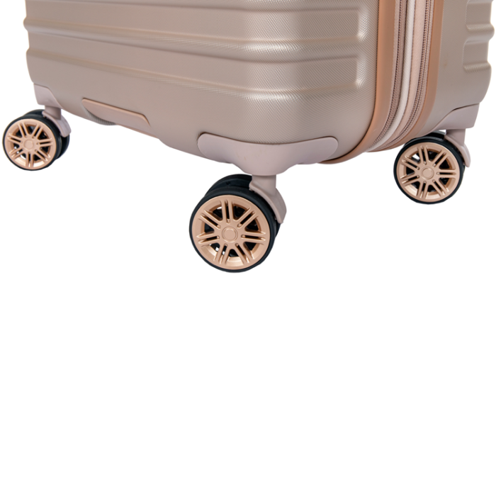CAVALET - CAVALET Resväska Medium Pasadena - Rosa/Bronz