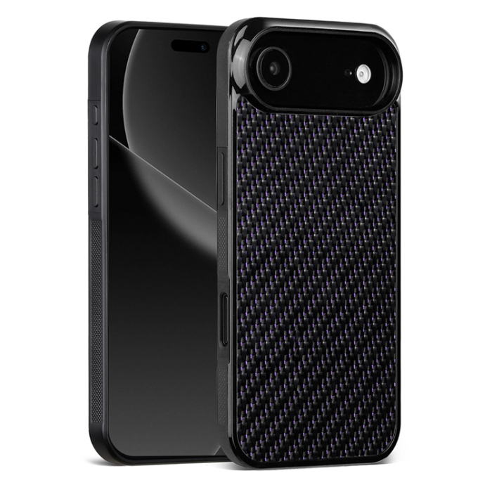 A-One Brand - iPhone Air Mobilskal Aramid Fiber Shockproof - Lila