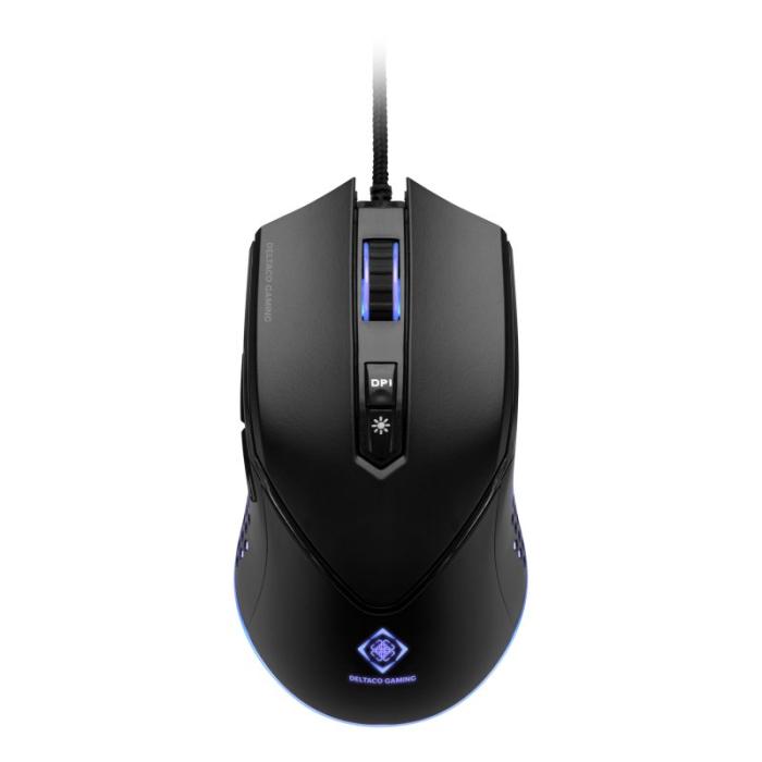 UTGATT1 - Deltaco 3-In-1 Gaming Gear Kit, RGB-tangentbord, mus, musmatta, Svart