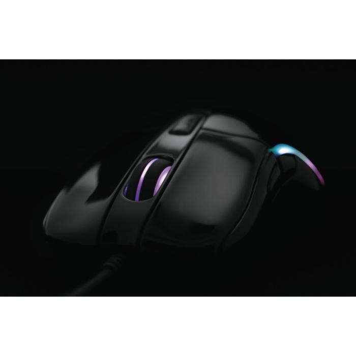 UTGATT1 - Deltaco Optisk mus, RGB, PMW 3325 sensor, 5000 DPI, svart