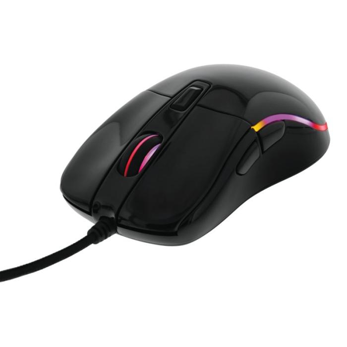 UTGATT1 - Deltaco Optisk mus, RGB, PMW 3325 sensor, 5000 DPI, svart