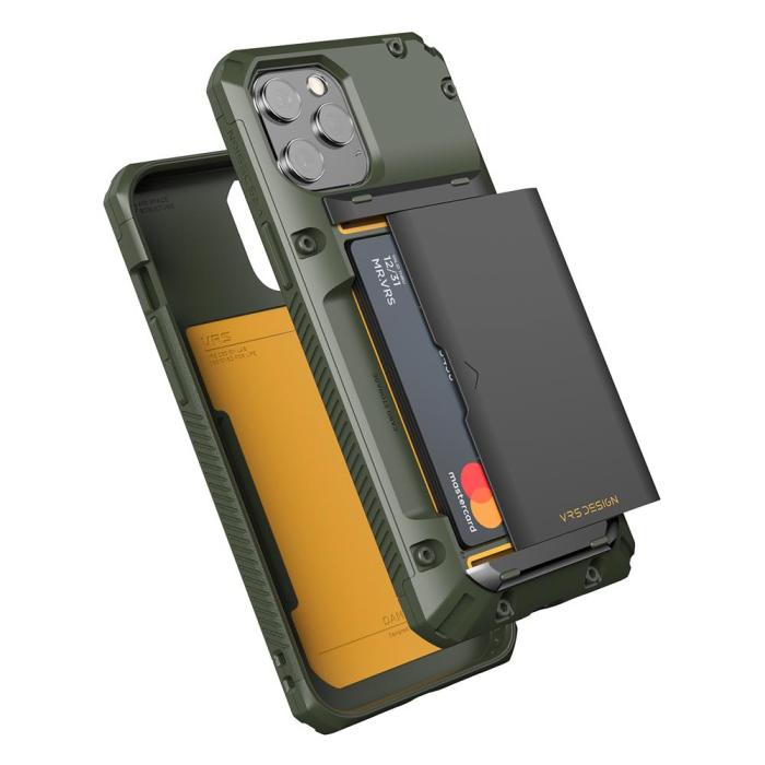 UTGATT4 - VRS DESIGN | Damda Glide Pro Skal iPhone 11 Pro Max - Grön