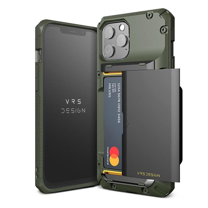 UTGATT4 - VRS DESIGN | Damda Glide Pro Skal iPhone 11 Pro Max - Grön