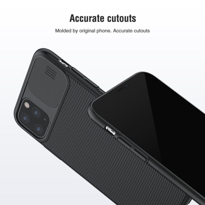 Nillkin - NILLKIN CamShield Mobilskal iPhone 11 Pro Max - Svart