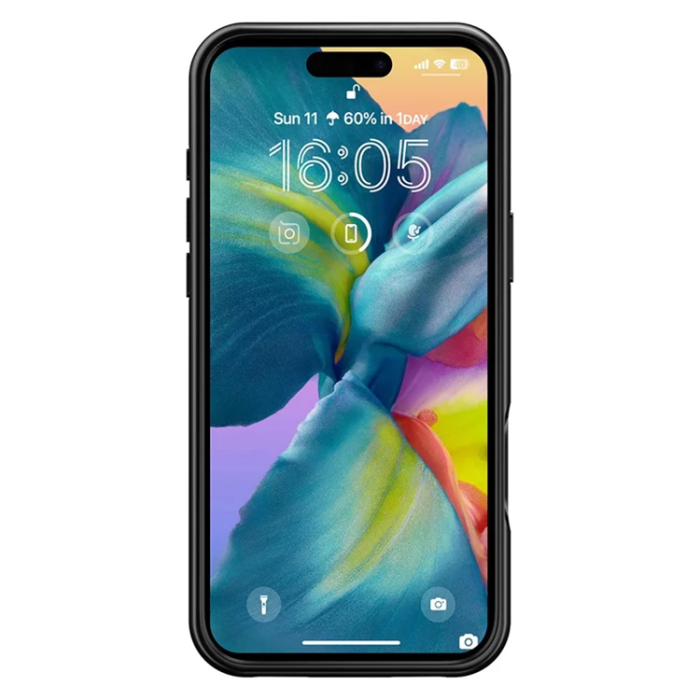 A-One Brand - iPhone 16 Pro Batteriskal Magsafe 7000mAh A19S - Svart