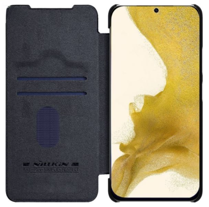 Nillkin - Nillkin Galaxy S23 Plånboksfodral Qin Pro - Svart