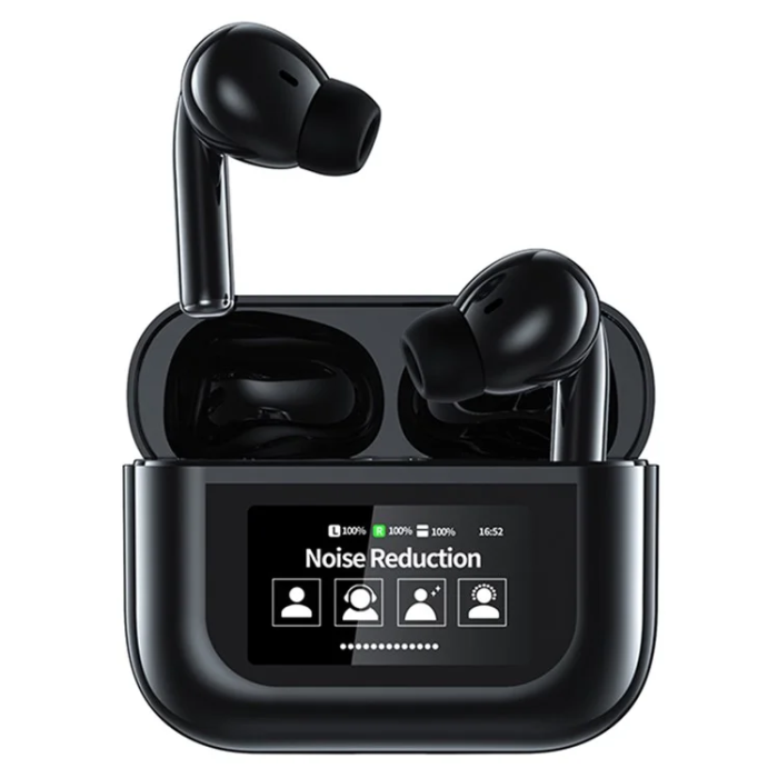 A-One Brand - In-Ear Hörlurar Bluetooth med Pekskärm YW07 - Svart