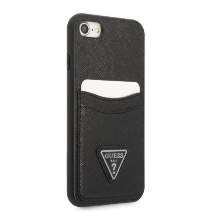 Guess - Guess iPhone 7/8/SE (2020/2022) Mobilskal Saffiano Triangle
