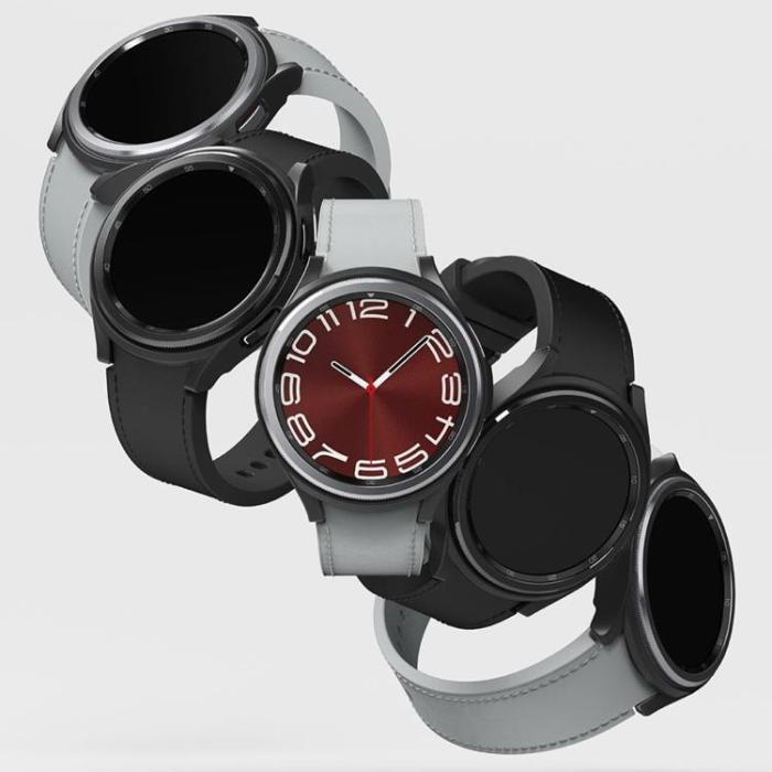 Ringke - Ringke Galaxy Watch 6 Classic (43mm) Skal Slim - Clear/Svart