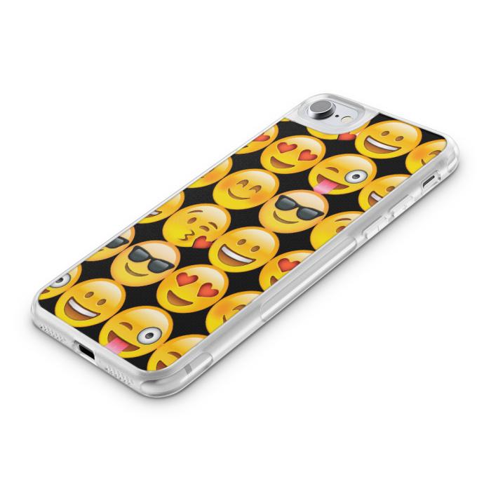 UTGATT5 - Fashion mobilskal till Apple iPhone 8 - Emoji - Smileys
