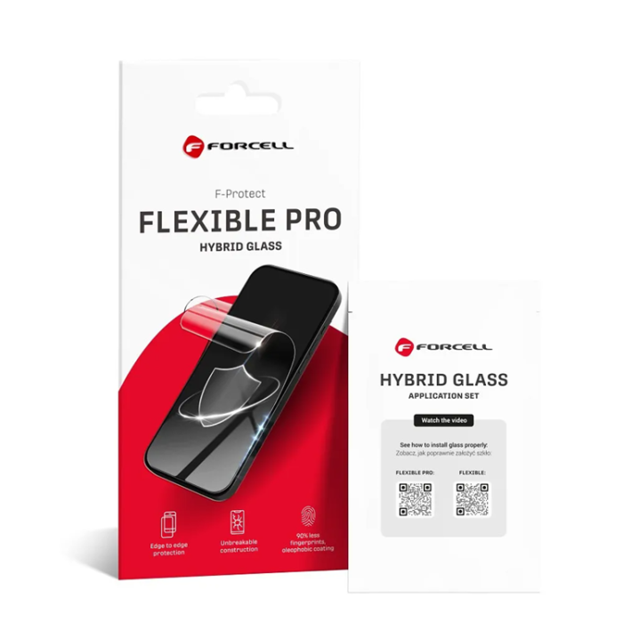 Forcell - Forcell Galaxy S25 Ultra Plastfilm Skärmskydd Flexible 5D - Clear
