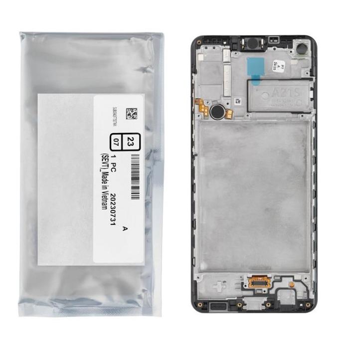 SpareParts - Galaxy A21s Skärm med LCD-display Service Pack GH82-22988A