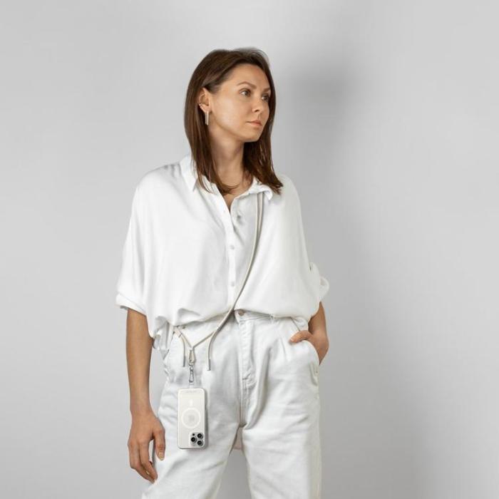 Satechi - Satechi USB-C Nyckelbandskabel Crossbody OntheGo - Sand