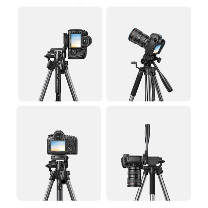 Ugreen - Ugreen Tripod För Mobil/Kamera - Svart/Grå