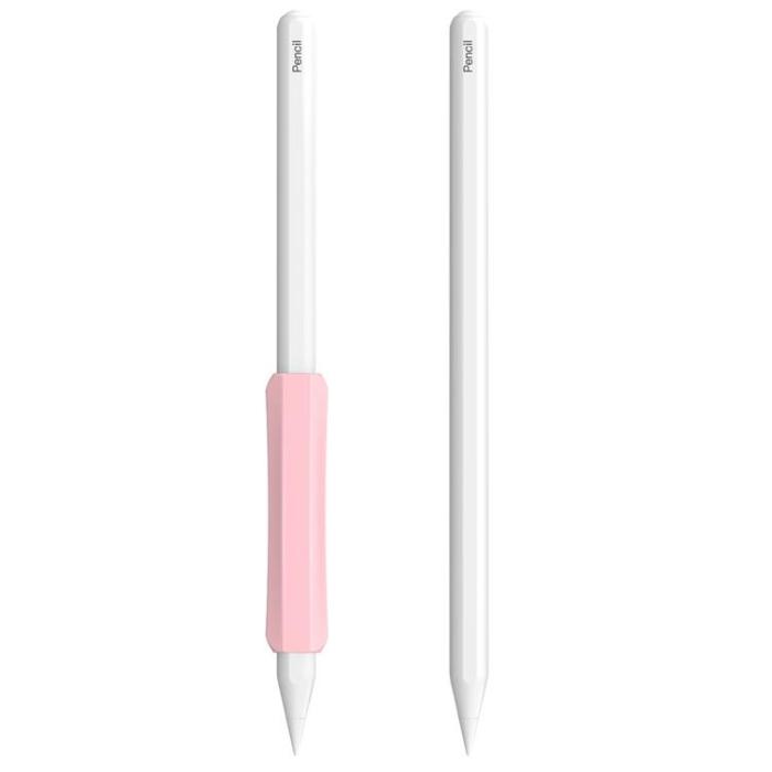 UTGATT5 - Stoyobe 3 Pcs Set Silikon Hållare För Stylus Penna - Rosa/Lila/Vit