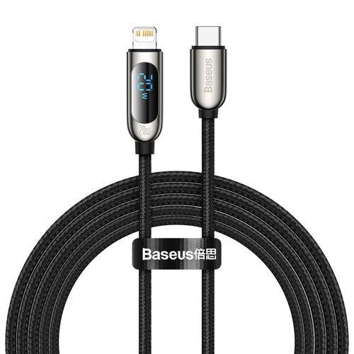 Baseus Fast USB-C till Lightning kabel 2m - Svart | 3541 | AlltMobil