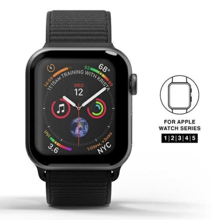 Superdry - Superdry Nylon Weave Band Apple Watch 38/40/41 mm - Svart